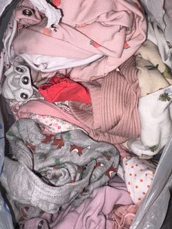 Baby girls clothes sizes 6 months and less