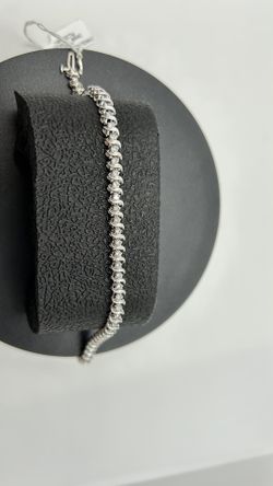 14KW 2CTW Tennis Bracelet