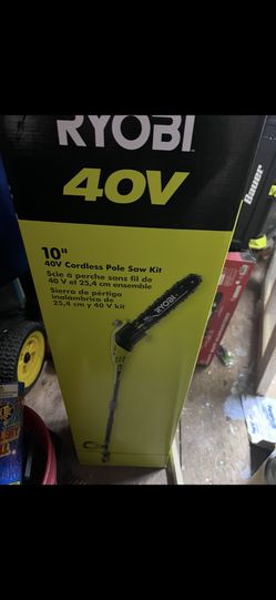 Ryobi Pole Saw Kit 10” 40 V