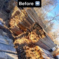 Cedar Aged Fence Pickets (pick up as soon as today Del Valle Austin) 