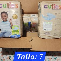 Pañales Cuties 