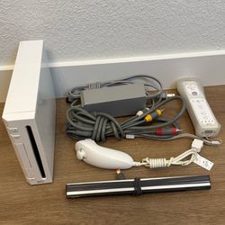 Wii Console With Accessories
