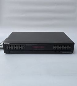 Sony SEQ-411 7-Band Graphic Equalizer Spectrum Analyzer - Vintage Tested