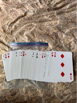 Big decal of cards