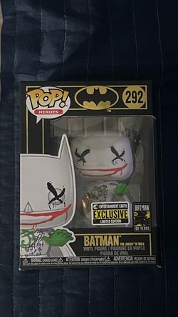 4 Funko Pop! Batman The Joker Is Wild #292 Entertainment Earth Exclusive