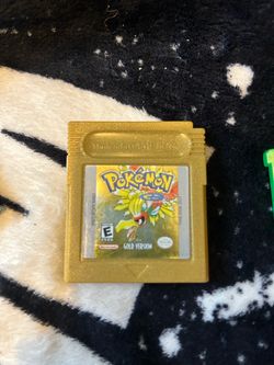Pokémon Gold Version Game Boy Color Cartridge