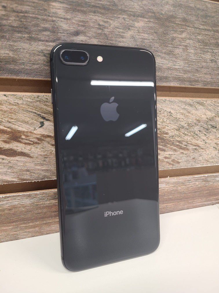 APPLE IPHONE 8 PLUS 64GB UNLOCKED.  NO CREDIT CHECK $1 DOWN PAYMENT OPTION.  3 MONTHS WARRANTY * 30 DAYS RETURN * 