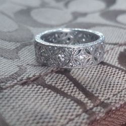 Sterling Tacori Epiphany Eternity Band