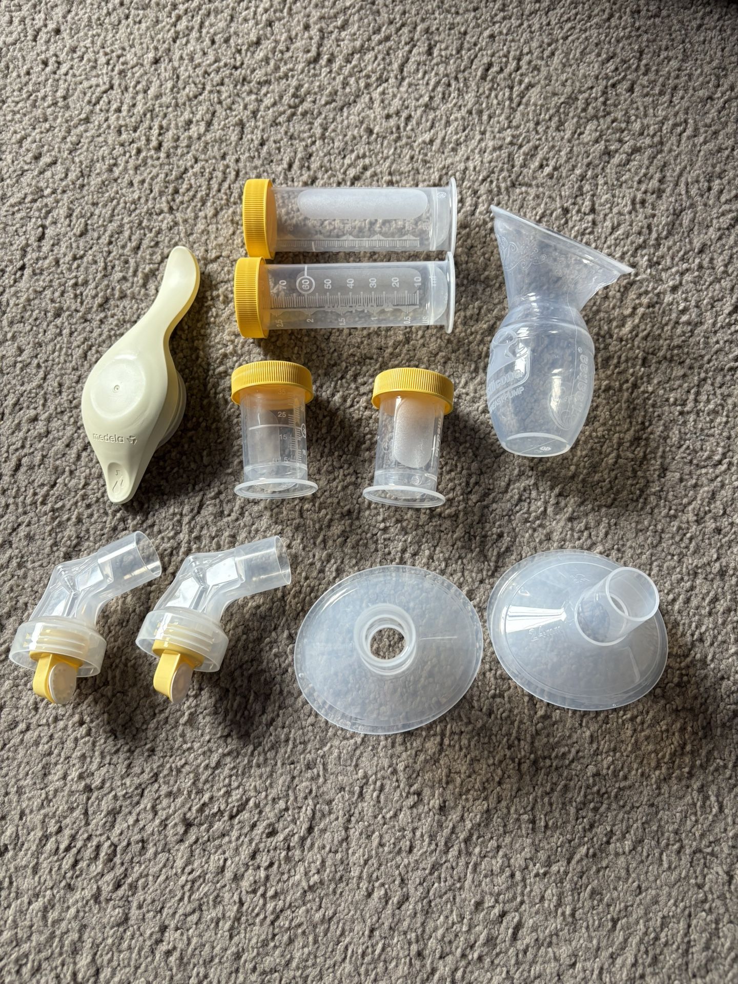 Manual Hand Breast Pump And Collapsible Bin