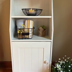 White Storage Cabinet