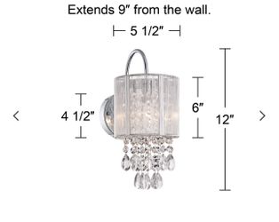 Brand New In Box- Wired Wall Sconces Set Of 2  $60