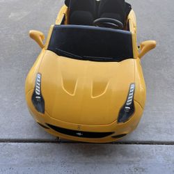 Ferrari Kid Power car