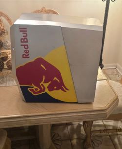 Redbull mini fridge FOR PARTS ONLY