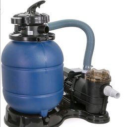 12" Sand Filter Pump 2400GPH .75HP Pool Pump for Above Ground Pools, 5-Way Valve