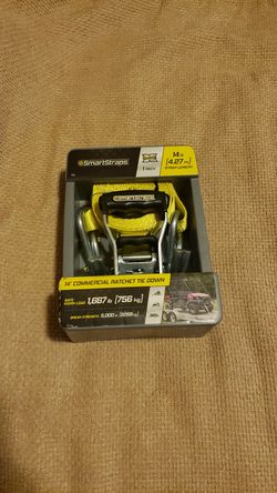 SmartStraps 14-ft (4.27m)Ratchet Tie Down (1667-lbs Work Capacity)