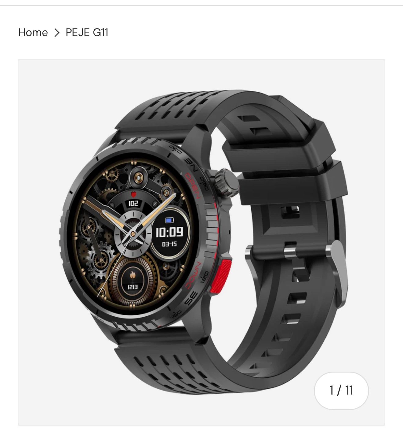 New PEJE G11 Smartwatch 