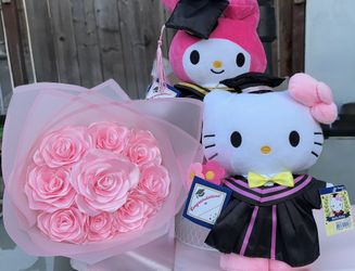 Hello Kitty Graduation Plushie