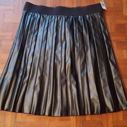 Brand new Alfani faux leather skirt size 14