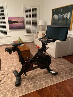 Near-New 2021 Peloton Bike Plus, 4 Rides, Johns Island