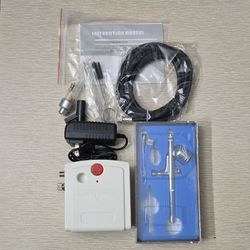 Mini Airbrush System Set Compressor TC100, Hose, Power Supply, Cleaning Tools, …