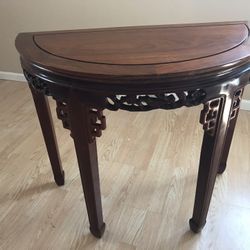 Rosewood Console Table. 