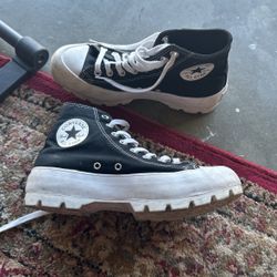 Black Converse High Top Platform