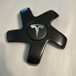 Tesla Model 3 Carbon Fiber 20 Inch Wheel Cap 1044237-00-C