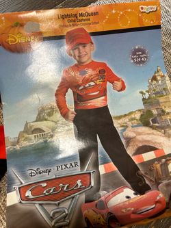 Disney Pixar Cars Lightning McQueen Child Costume