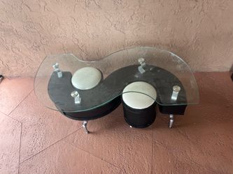 Coffee Table Tempera Glass