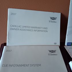 2017  Cadillac ATS Owners Manuels
