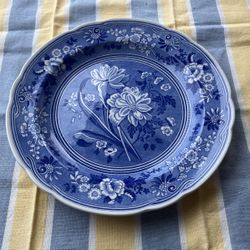 Spode Blue Room - Botanical dinner plate