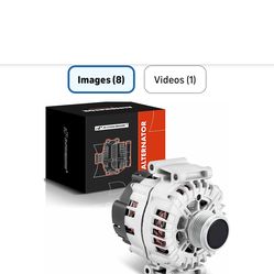 New A-Premium Alternator Compatible with Audi A4 2013-2016, A5 2013-2014, A6 Quattro 2013-2015, allroad 2013-2016, L4 2.0L, 12V 180Amp CW 6-Groove Clu