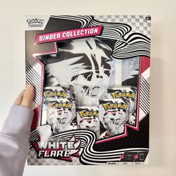 Pokemon White Flare Binder Collection TCG Collectible