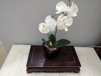 Vintage Carved Rosewood Decorative Tray
