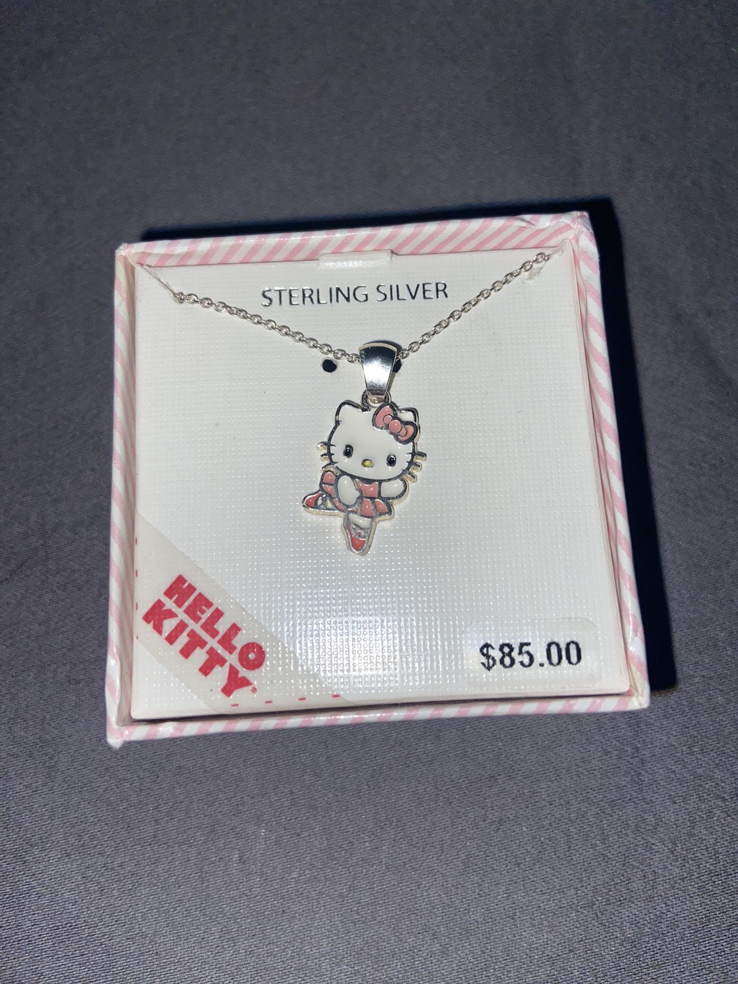 Hello Kitty Silver Necklace