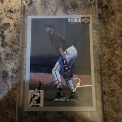 Michael Jordan Baseball Rookie Card 1995 Collector's Choice #23
