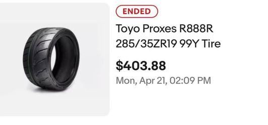 Toyo PROXES R888r