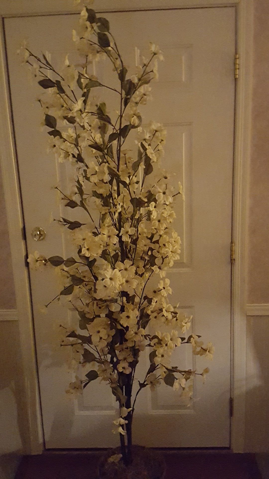 Artificial Dogwood tree 6 1/2 ft. height