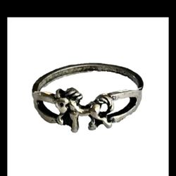 RARE TITANIUM UNICORN  FOREVER WEAR NEW SIZE 6  RING