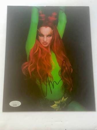 Uma Thurman Signed 8x10 Autographed Photo Poison Ivy Batman...