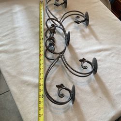 Iron Candle Holder
