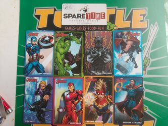 Avengers coin pusher cards spare time