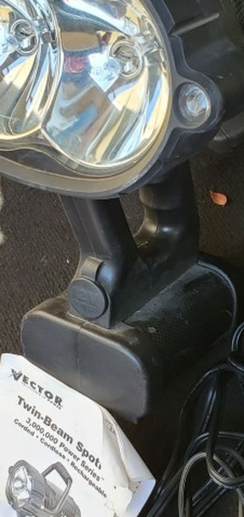 Cigarette Lighter Plug In Spot Light