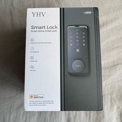 Brand New*👉🏻 Smart Door Lock Deadbolt Apple Home & Home Key Support Keyless Fingerprint Codes Wifi Alexa & Google (Silver Lake)