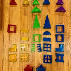Magbloc magnetic building tiles 119 pieces