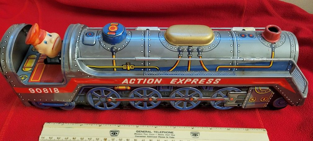 Vintage Train Made In Japan 1960era