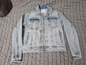 Zara Jean Jacket Size Small 