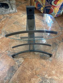 Glass Tv Stand