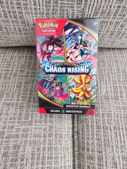 Pokemon Chaos Rising booster bundle