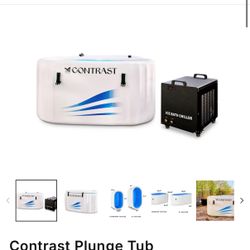 Contrast Plunge Tub – Brand New Ice Bath – Huge Discount – OBO